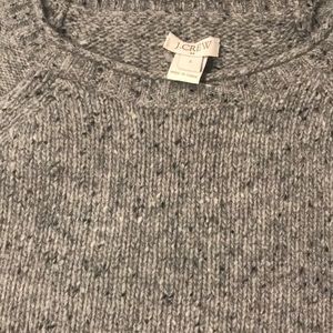J Crew grey wool sweater